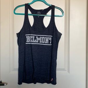 Belmont University Racerback Tank Top